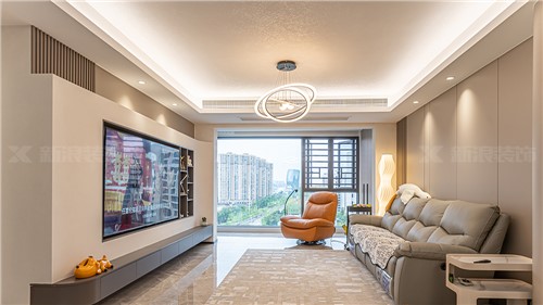 精装改造10W装出143m²简约家|长沙全屋整装