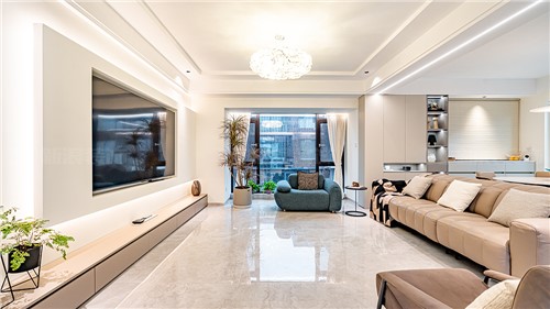 368m²打造现代轻奢家|长沙全屋整装